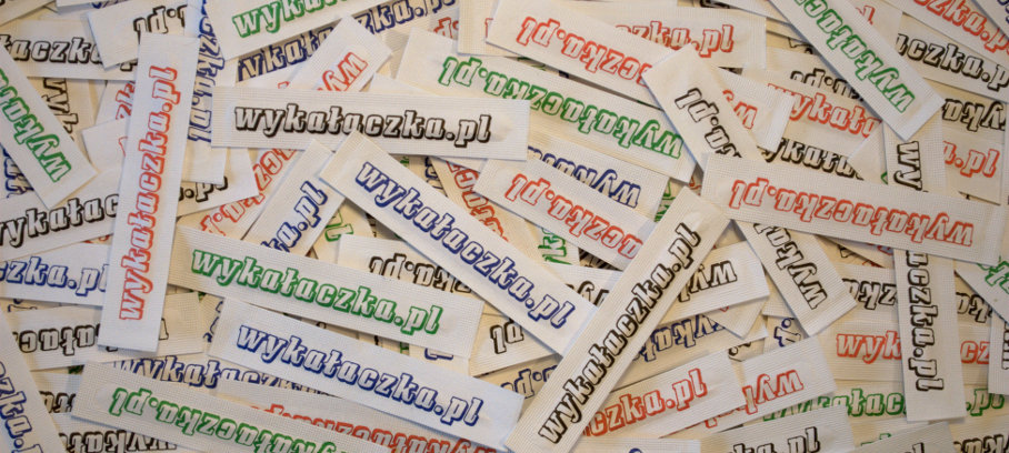 palillos de dientes personalizados enfundados en papel